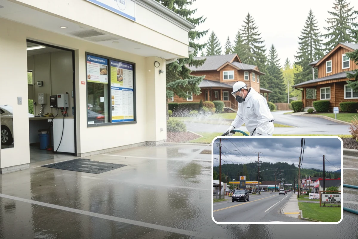 Algae Removal in Granite Falls, Snohomish County, WA - Removes the green algae film at the biological source