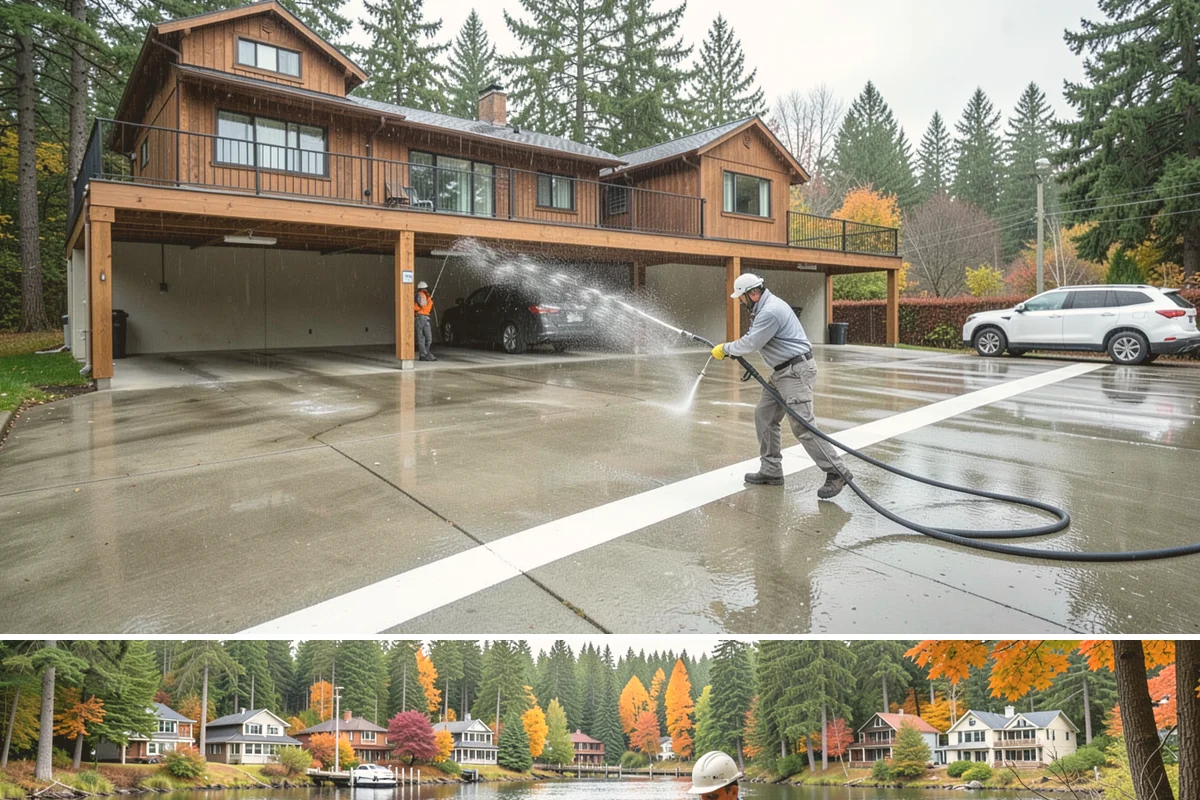 Algae Removal in La Conner, Skagit County, WA - Clear algae in spring or summer to remove the heavy growth that builds during the shaded, wet months.