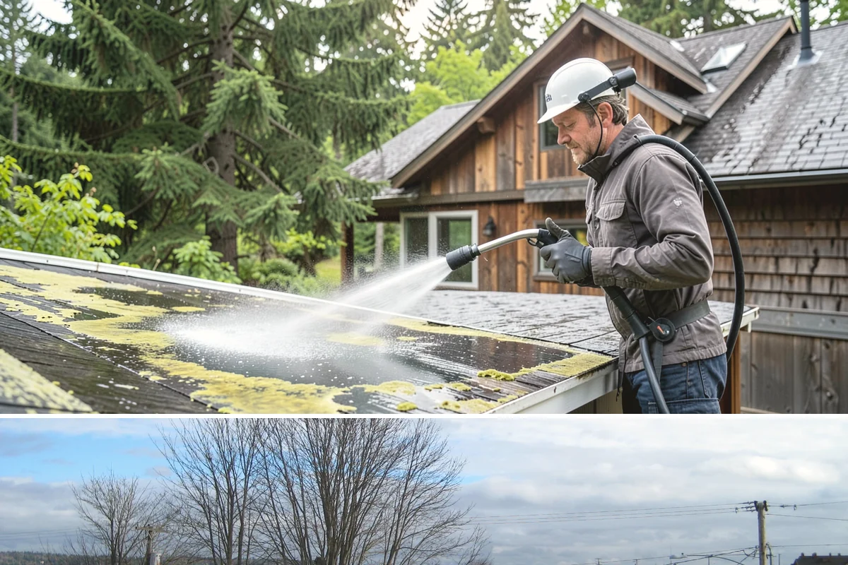 Algae Removal in Langley, Island County, WA - Clear algae in spring or summer to remove the heavy growth that builds during the shaded, wet months.