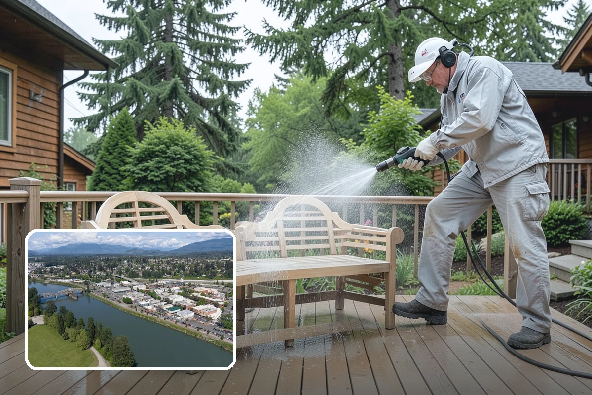 Algae Removal in Mount Vernon, Skagit County, WA - Removes the green algae film at the biological source