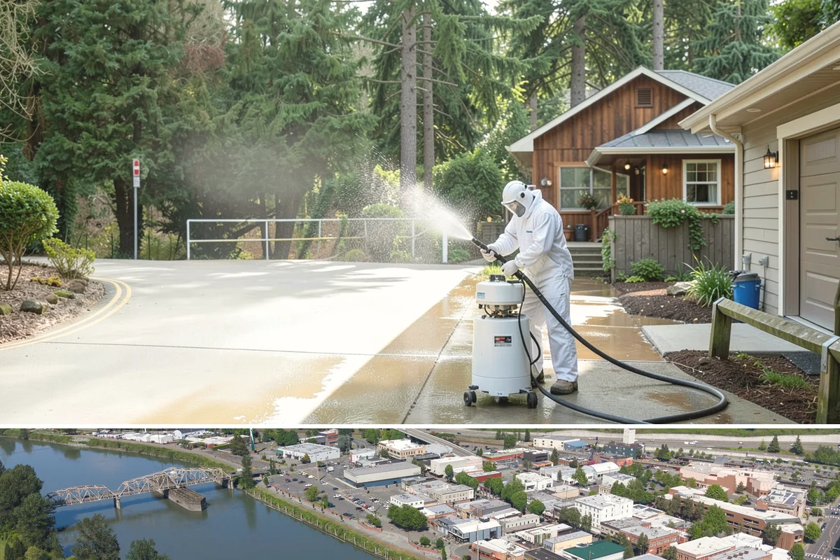 Algae Removal in Mount Vernon, Skagit County, WA - Clear algae in spring or summer to remove the heavy growth that builds during the shaded, wet months.