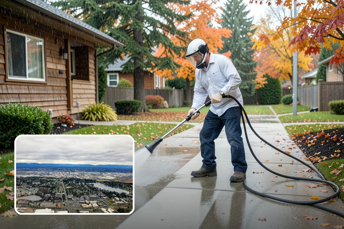 Algae Removal in SeaTac, King County, WA - Removes the green algae film at the biological source