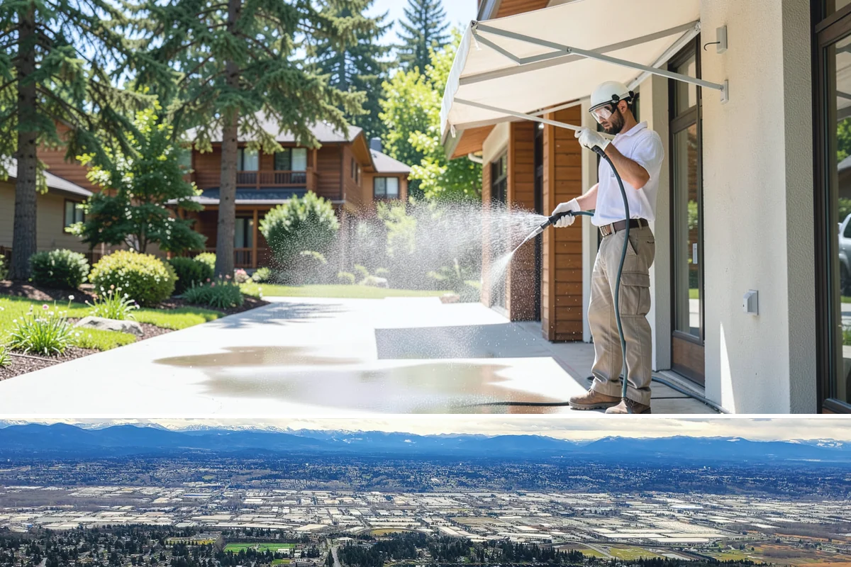 Algae Removal in SeaTac, King County, WA - Clear algae in spring or summer to remove the heavy growth that builds during the shaded, wet months.