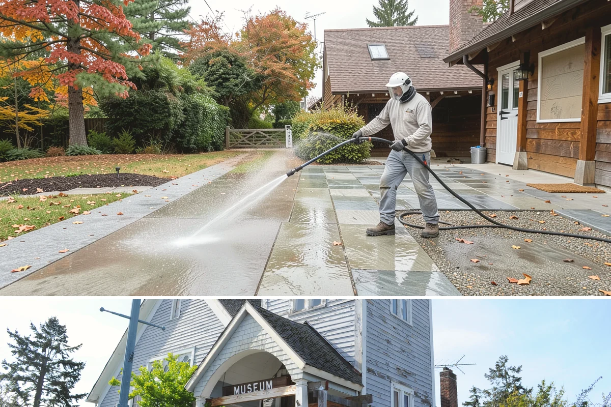 Algae Removal in Steilacoom, Pierce County, WA - Clear algae in spring or summer to remove the heavy growth that builds during the shaded, wet months.