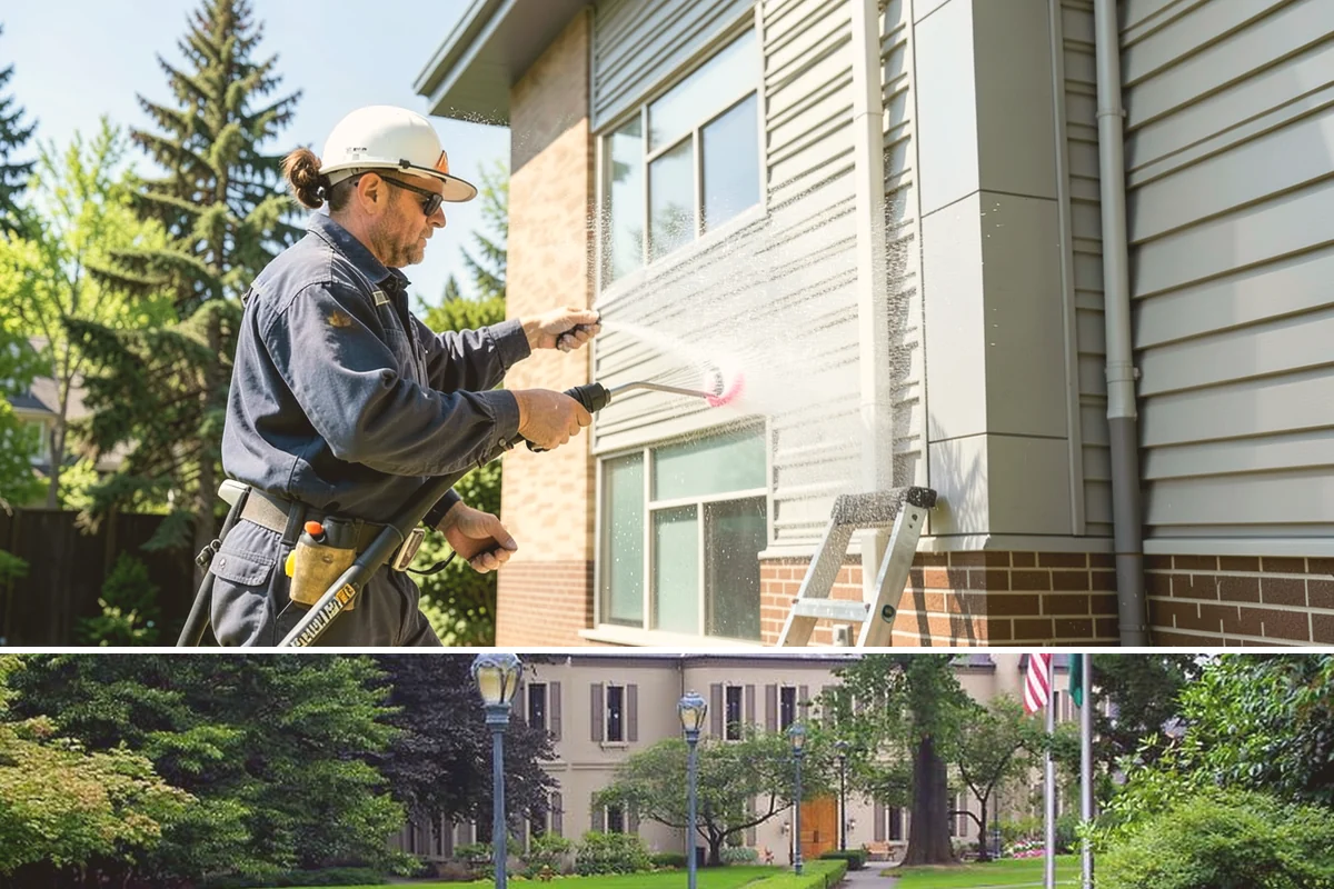 Algae Removal in Woodinville, King County, WA - Clear algae in spring or summer to remove the heavy growth that builds during the shaded, wet months.