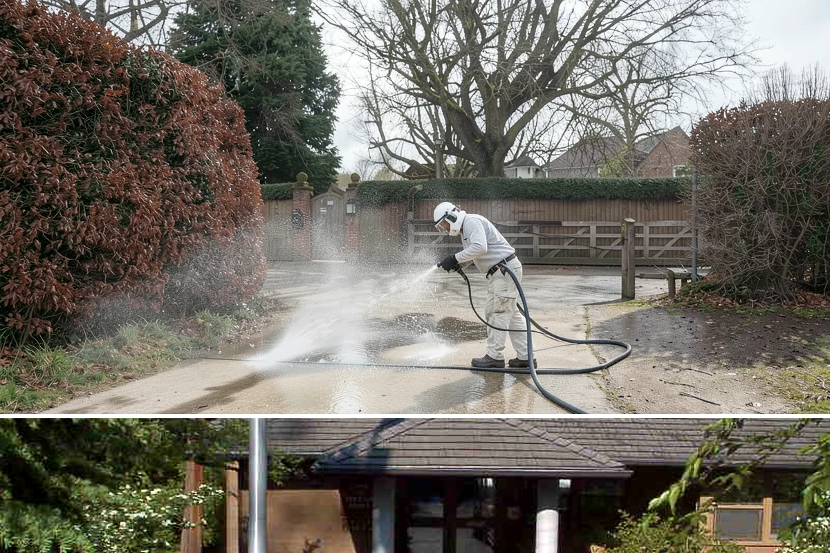 Algae Removal in Yarrow Point, King County, WA - Clear algae in spring or summer to remove the heavy growth that builds during the shaded, wet months.