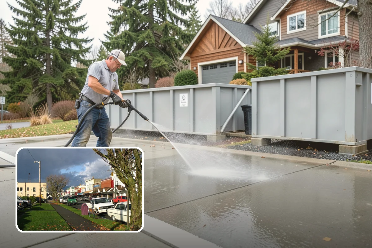 Aluminum Cleaning in Arlington, Snohomish County, WA - Cuts chalky oxidation from aluminum surfaces