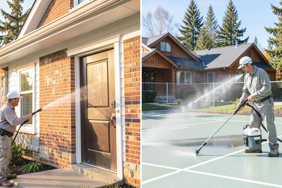 Aluminum Cleaning in Beaux Arts Village, King County, WA - Assess the aluminum surfaces and oxidation level