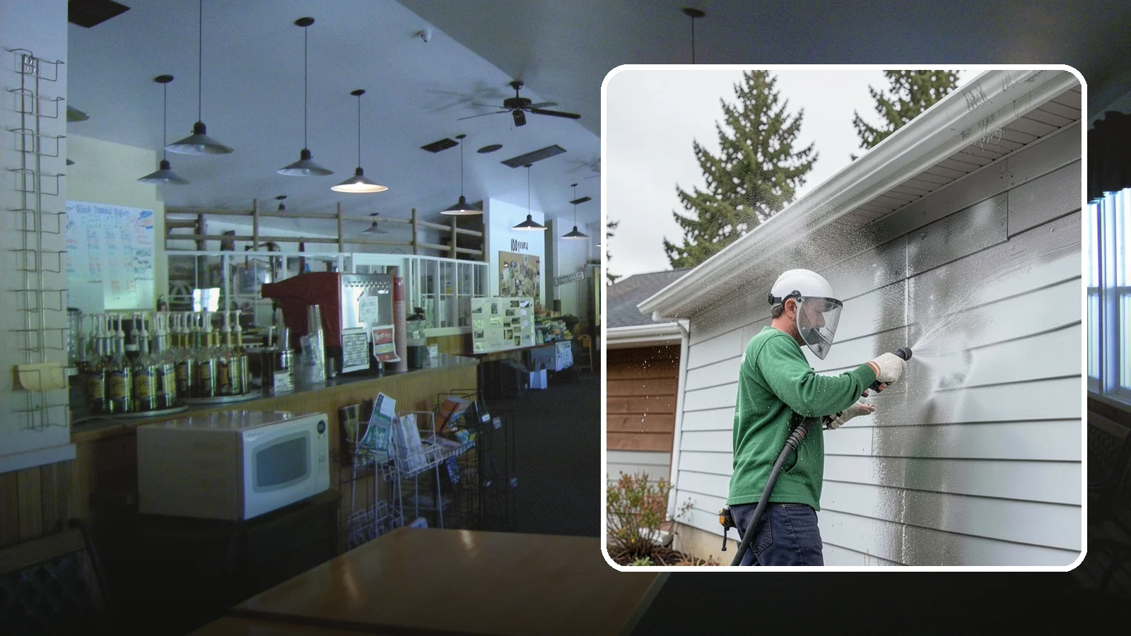 Aluminum Cleaning in Black Diamond, King County, WA - Specialized cleaning of aluminum siding, gutters, and fixtures that removes oxidation chalk and staining safely.