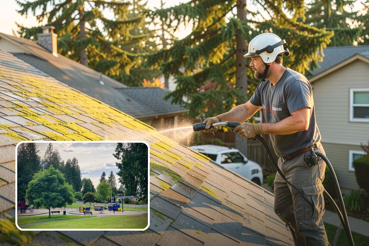 Aluminum Cleaning in Bonney Lake, Pierce County, WA - Cuts chalky oxidation from aluminum surfaces