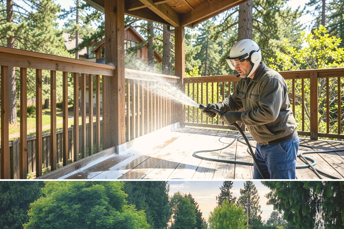 Aluminum Cleaning in Bonney Lake, Pierce County, WA - Clean aluminum in spring or summer to remove the oxidation and streaking that accumulate through the wet season.
