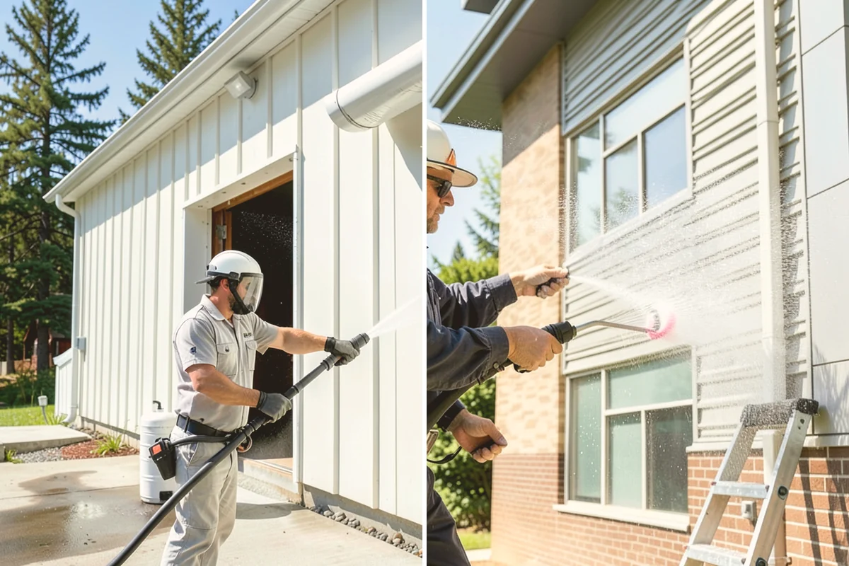Aluminum Cleaning in Bothell, King County, WA - Assess the aluminum surfaces and oxidation level