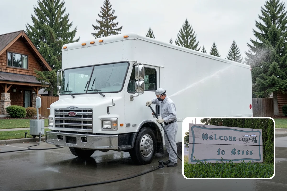 Aluminum Cleaning in Brier, Snohomish County, WA - Cuts chalky oxidation from aluminum surfaces