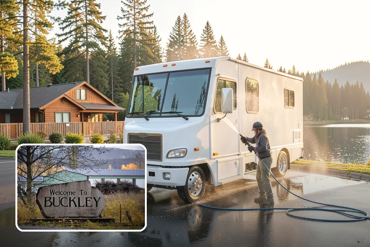 Aluminum Cleaning in Buckley, Pierce County, WA - Cuts chalky oxidation from aluminum surfaces