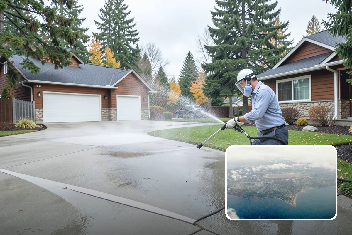Aluminum Cleaning in Burien, King County, WA - Cuts chalky oxidation from aluminum surfaces