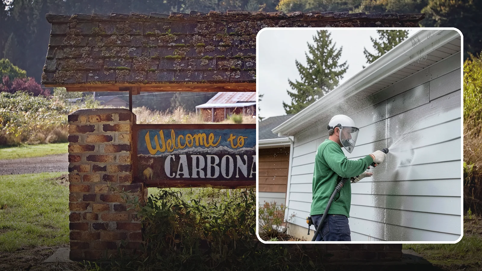 Aluminum Cleaning in Carbonado, Pierce County, WA - Specialized cleaning of aluminum siding, gutters, and fixtures that removes oxidation chalk and staining safely.