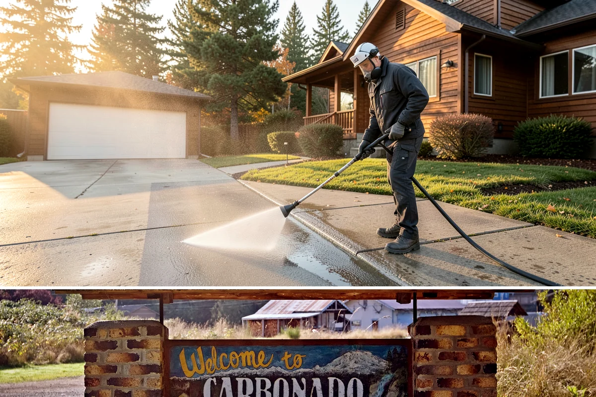 Aluminum Cleaning in Carbonado, Pierce County, WA - Clean aluminum in spring or summer to remove the oxidation and streaking that accumulate through the wet season.