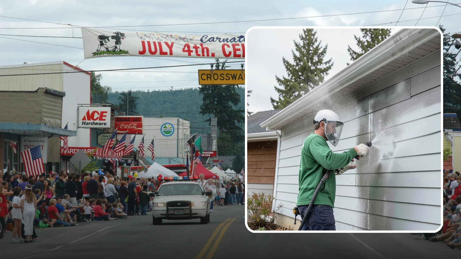 Aluminum Cleaning in Carnation, King County, WA - Specialized cleaning of aluminum siding, gutters, and fixtures that removes oxidation chalk and staining safely.
