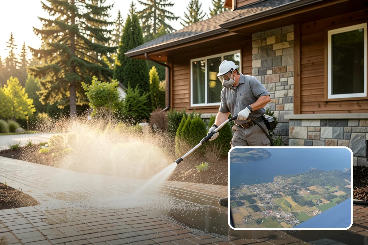 Aluminum Cleaning in Coupeville, Island County, WA - Cuts chalky oxidation from aluminum surfaces