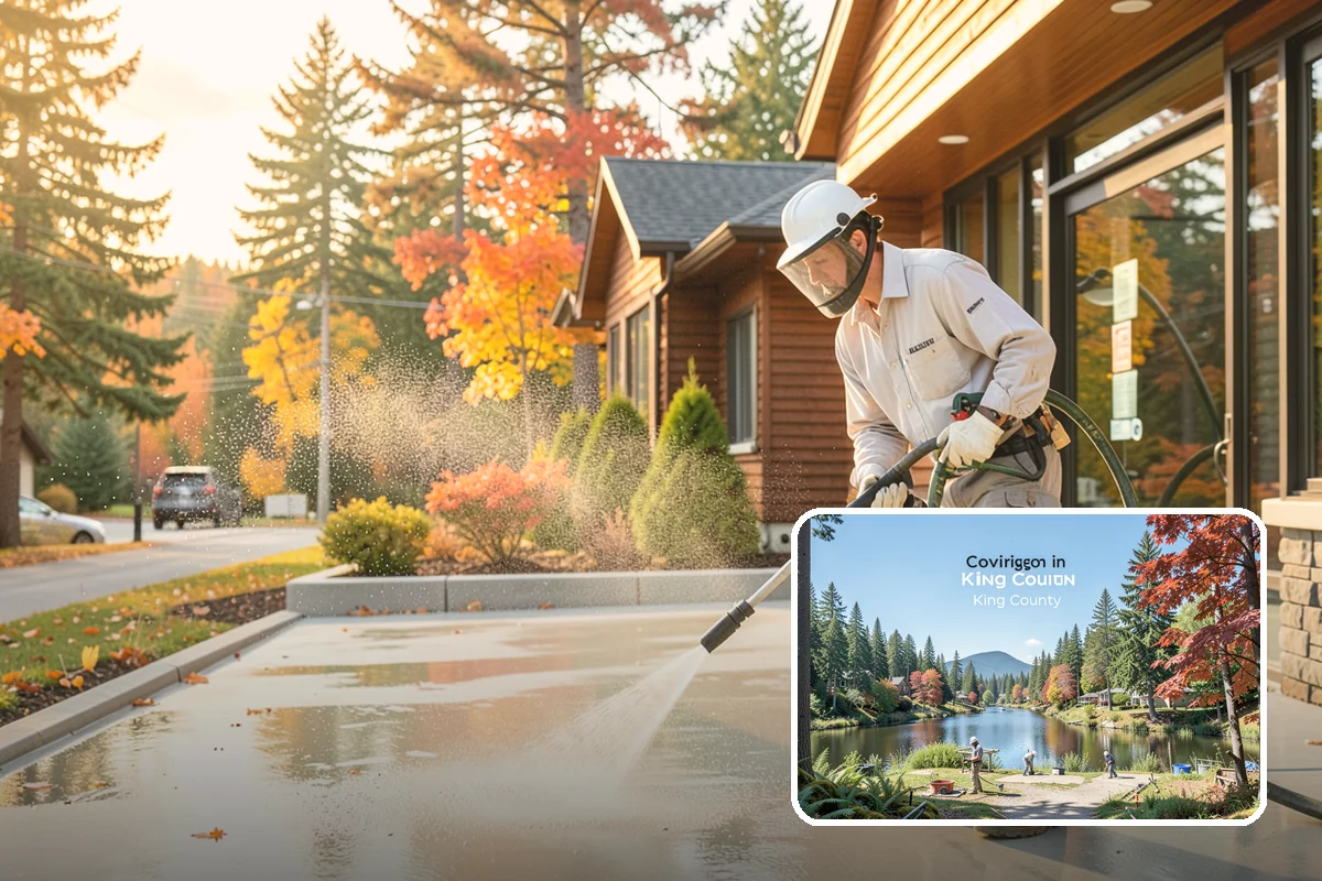 Aluminum Cleaning in Covington, King County, WA - Cuts chalky oxidation from aluminum surfaces