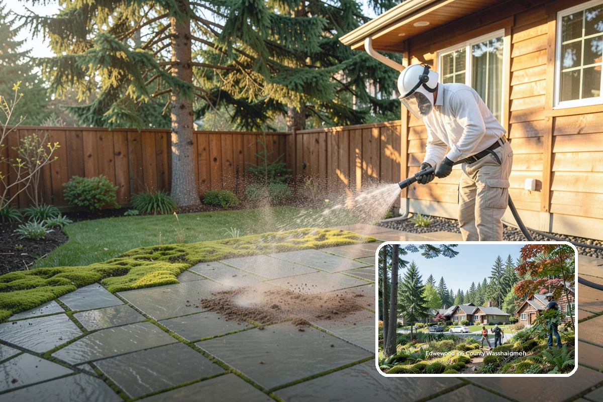 Aluminum Cleaning in Edgewood, Pierce County, WA - Cuts chalky oxidation from aluminum surfaces