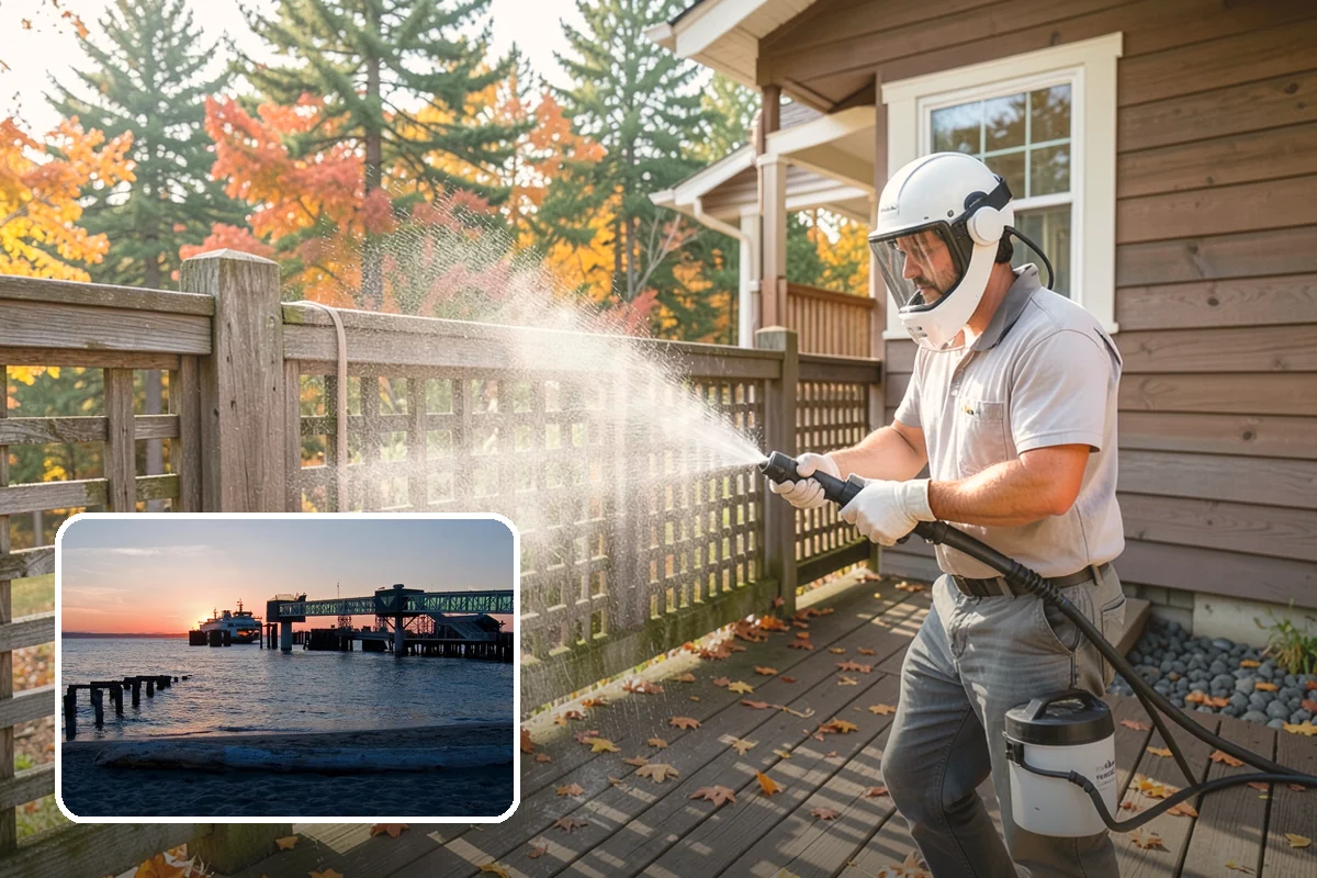 Aluminum Cleaning in Edmonds, Snohomish County, WA - Cuts chalky oxidation from aluminum surfaces