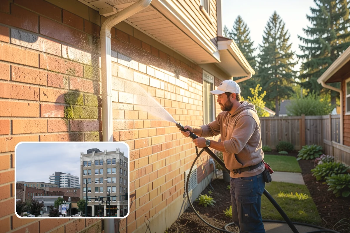 Aluminum Cleaning in Everett, Snohomish County, WA - Cuts chalky oxidation from aluminum surfaces