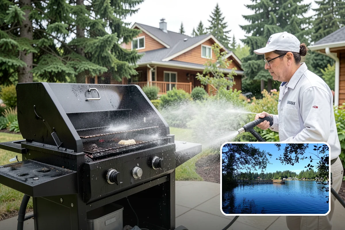 Aluminum Cleaning in Federal Way, King County, WA - Cuts chalky oxidation from aluminum surfaces