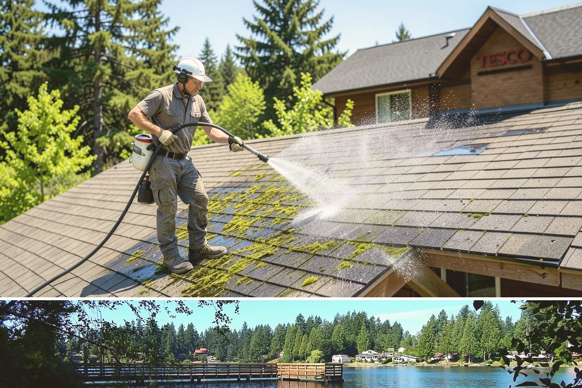 Aluminum Cleaning in Federal Way, King County, WA - Clean aluminum in spring or summer to remove the oxidation and streaking that accumulate through the wet season.