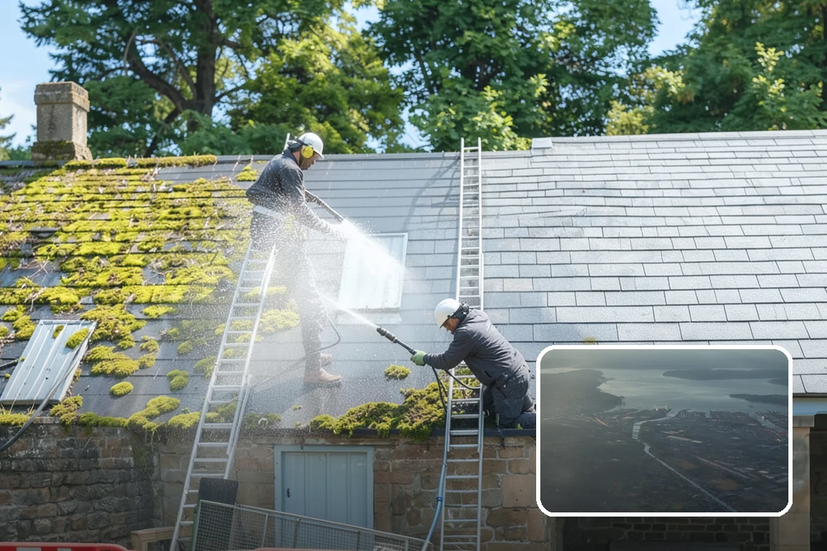 Aluminum Cleaning in Fife, Pierce County, WA - Cuts chalky oxidation from aluminum surfaces