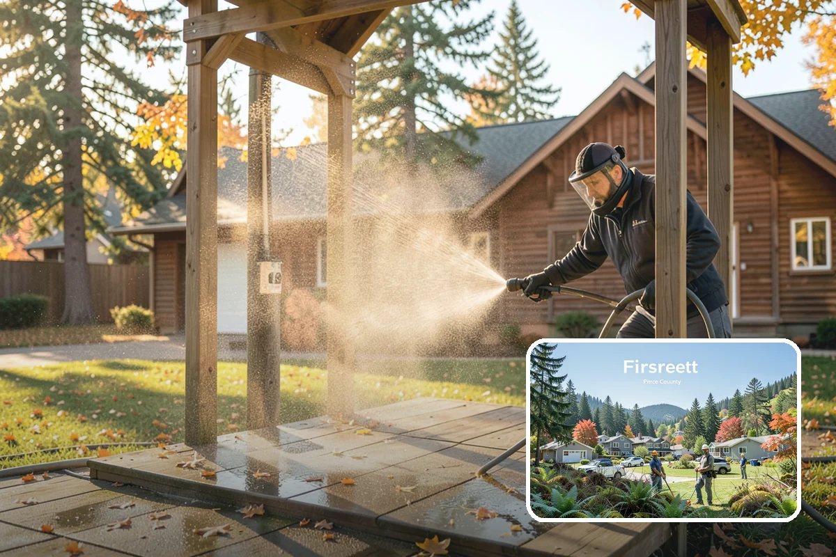Aluminum Cleaning in Fircrest, Pierce County, WA - Cuts chalky oxidation from aluminum surfaces