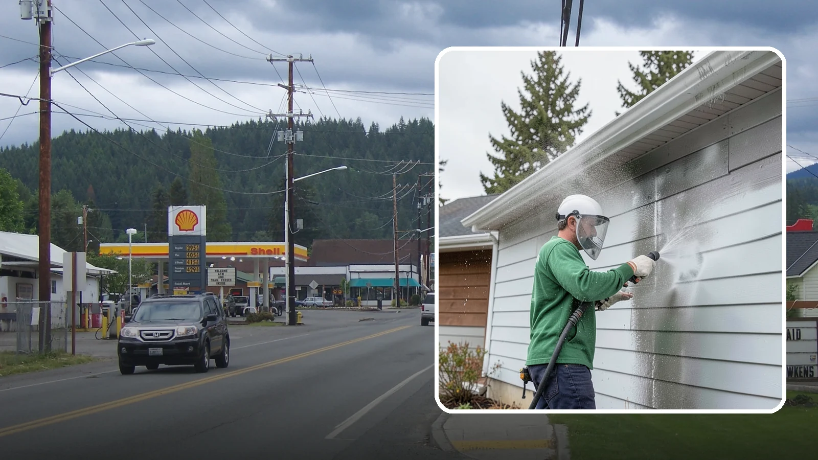 Aluminum Cleaning in Granite Falls, Snohomish County, WA - Specialized cleaning of aluminum siding, gutters, and fixtures that removes oxidation chalk and staining safely.