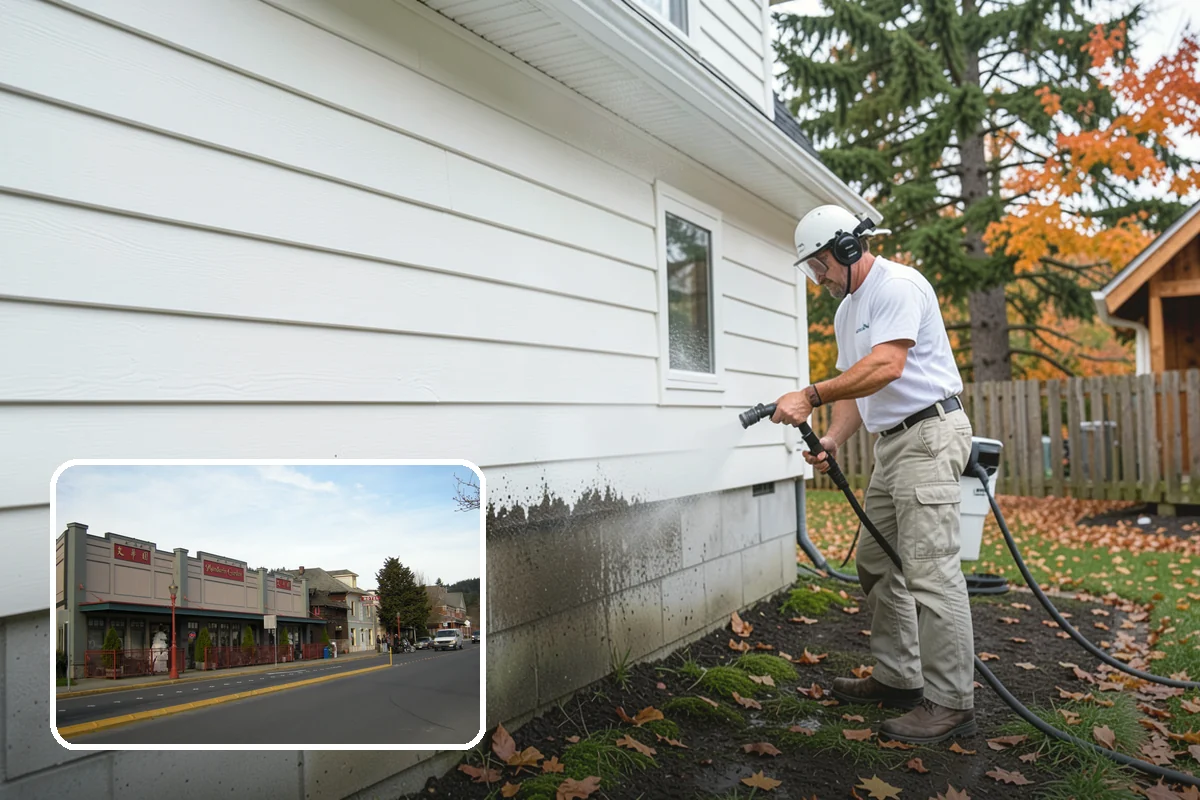 Aluminum Cleaning in Issaquah, King County, WA - Cuts chalky oxidation from aluminum surfaces