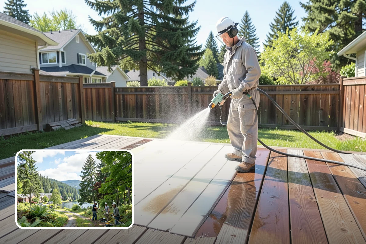 Aluminum Cleaning in Lake Forest Park, King County, WA - Cuts chalky oxidation from aluminum surfaces
