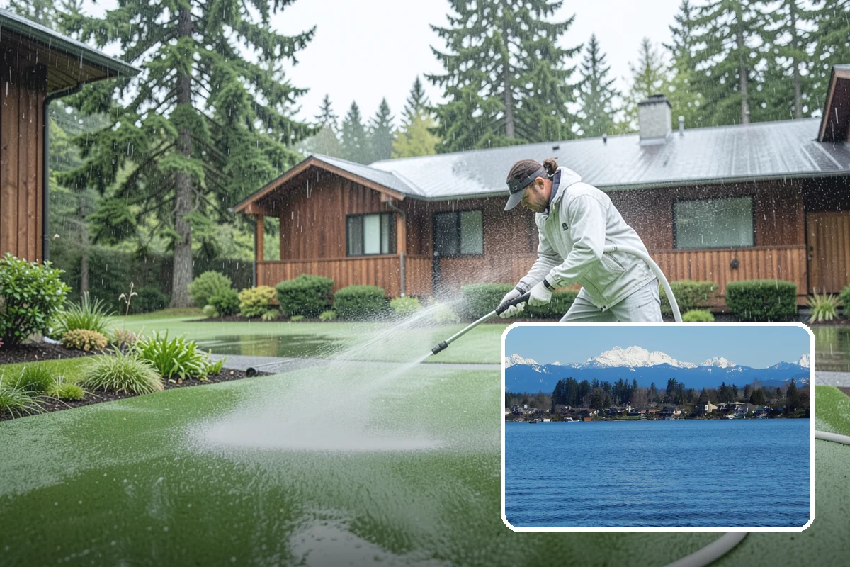 Aluminum Cleaning in Lake Stevens, Snohomish County, WA - Cuts chalky oxidation from aluminum surfaces