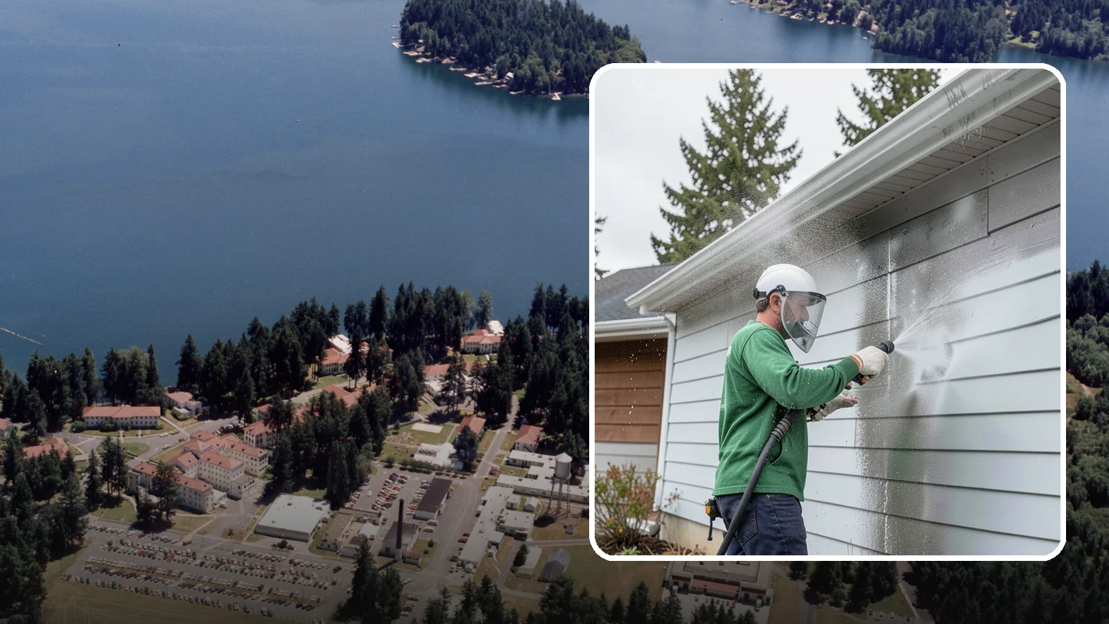Aluminum Cleaning in Lakewood, Pierce County, WA - Specialized cleaning of aluminum siding, gutters, and fixtures that removes oxidation chalk and staining safely.