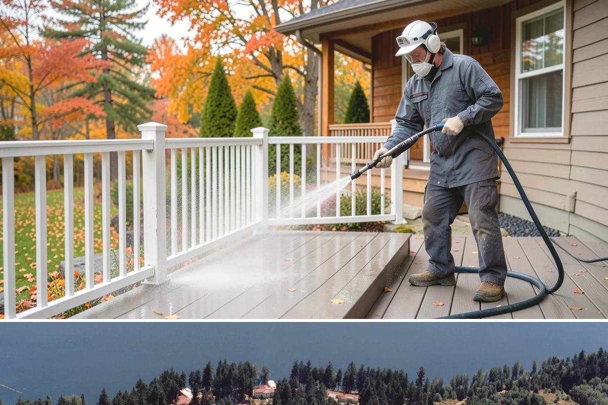 Aluminum Cleaning in Lakewood, Pierce County, WA - Clean aluminum in spring or summer to remove the oxidation and streaking that accumulate through the wet season.
