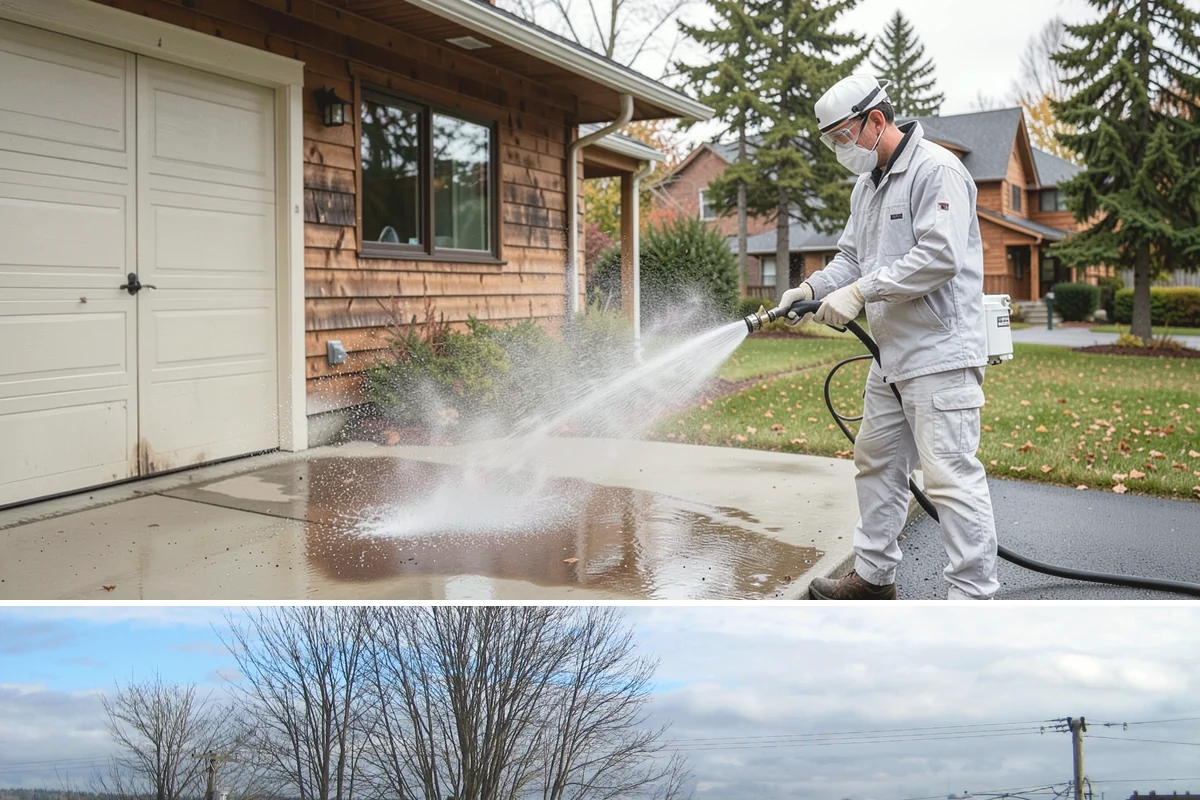 Aluminum Cleaning in Langley, Island County, WA - Clean aluminum in spring or summer to remove the oxidation and streaking that accumulate through the wet season.