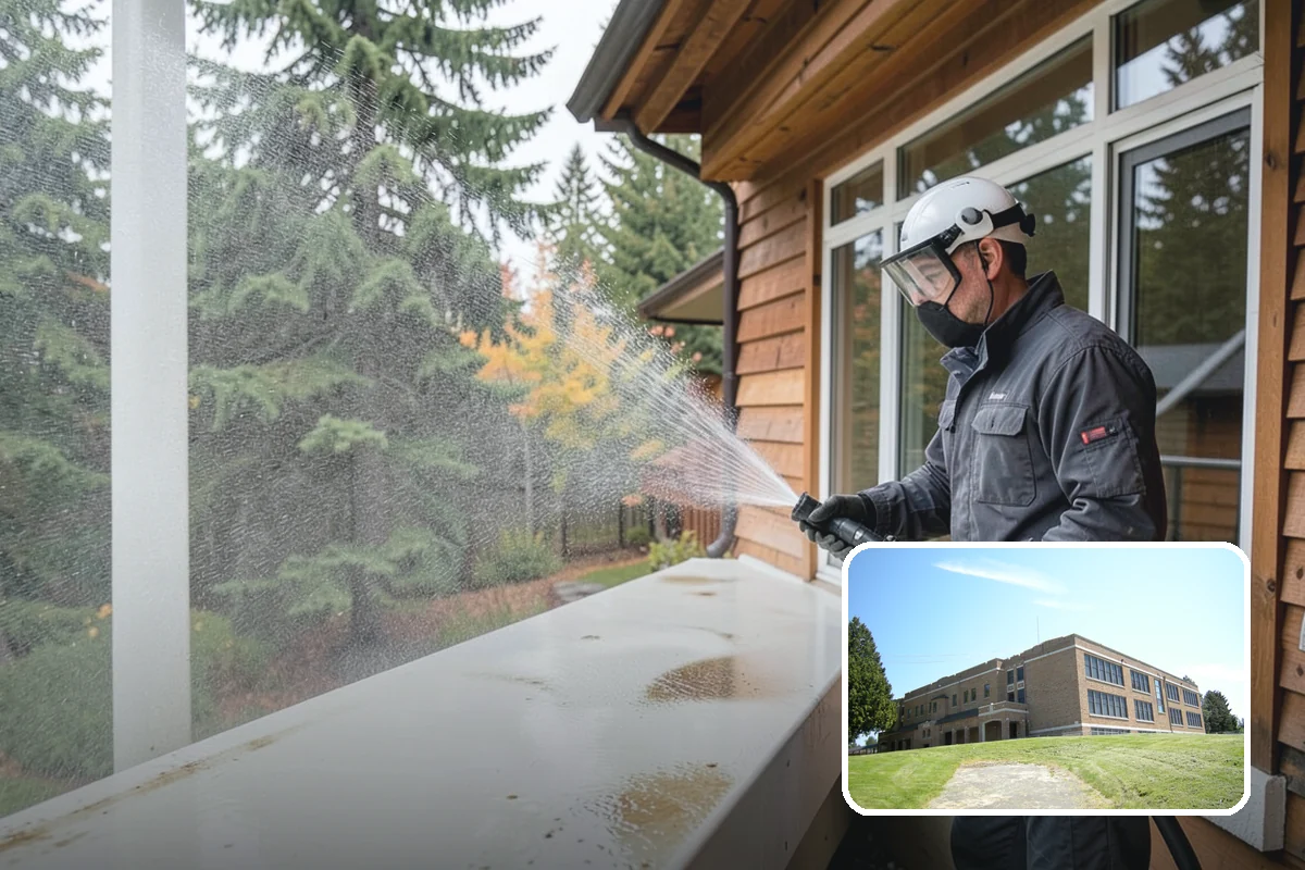 Aluminum Cleaning in Maple Valley, King County, WA - Cuts chalky oxidation from aluminum surfaces