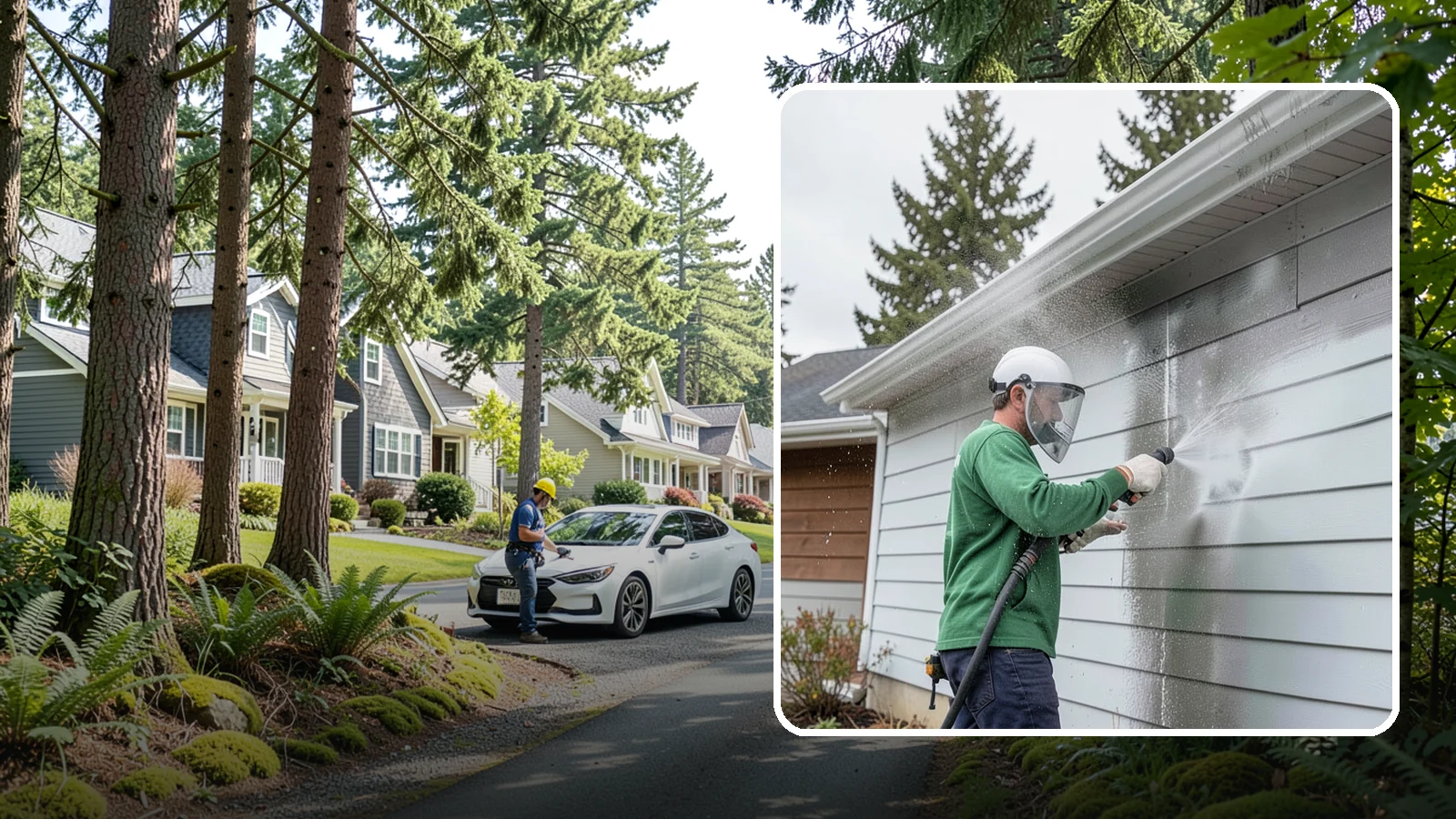 Aluminum Cleaning in Normandy Park, King County, WA - Specialized cleaning of aluminum siding, gutters, and fixtures that removes oxidation chalk and staining safely.