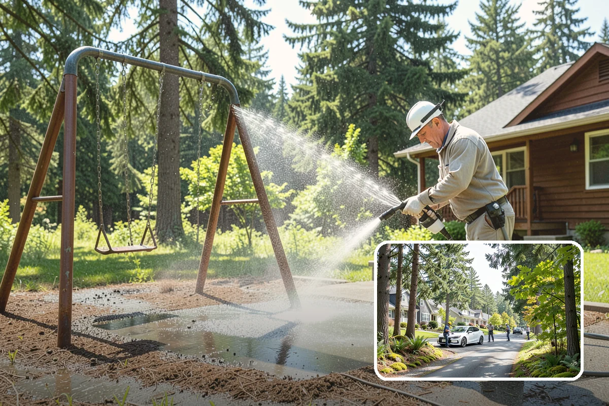 Aluminum Cleaning in Normandy Park, King County, WA - Cuts chalky oxidation from aluminum surfaces