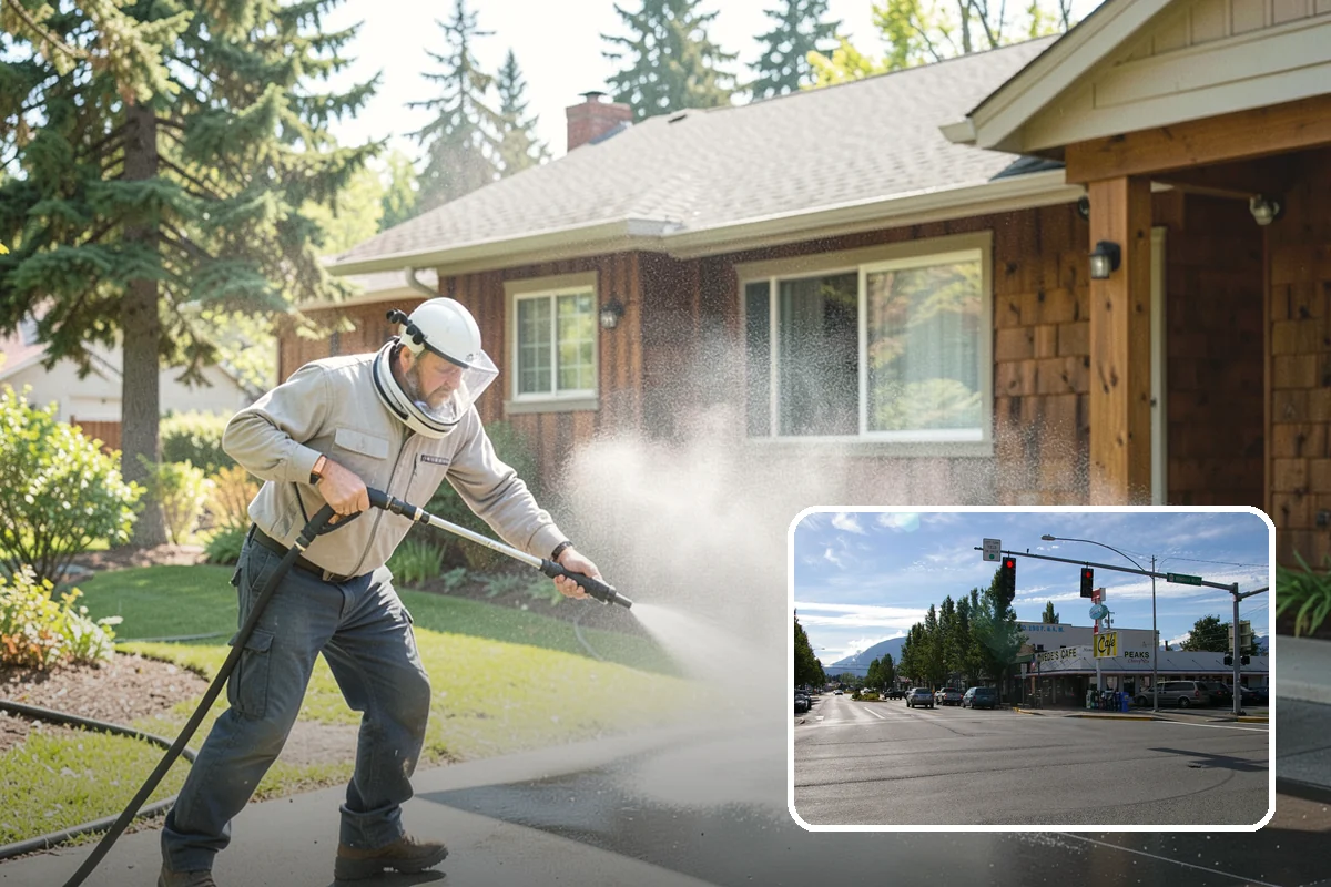 Aluminum Cleaning in North Bend, King County, WA - Cuts chalky oxidation from aluminum surfaces
