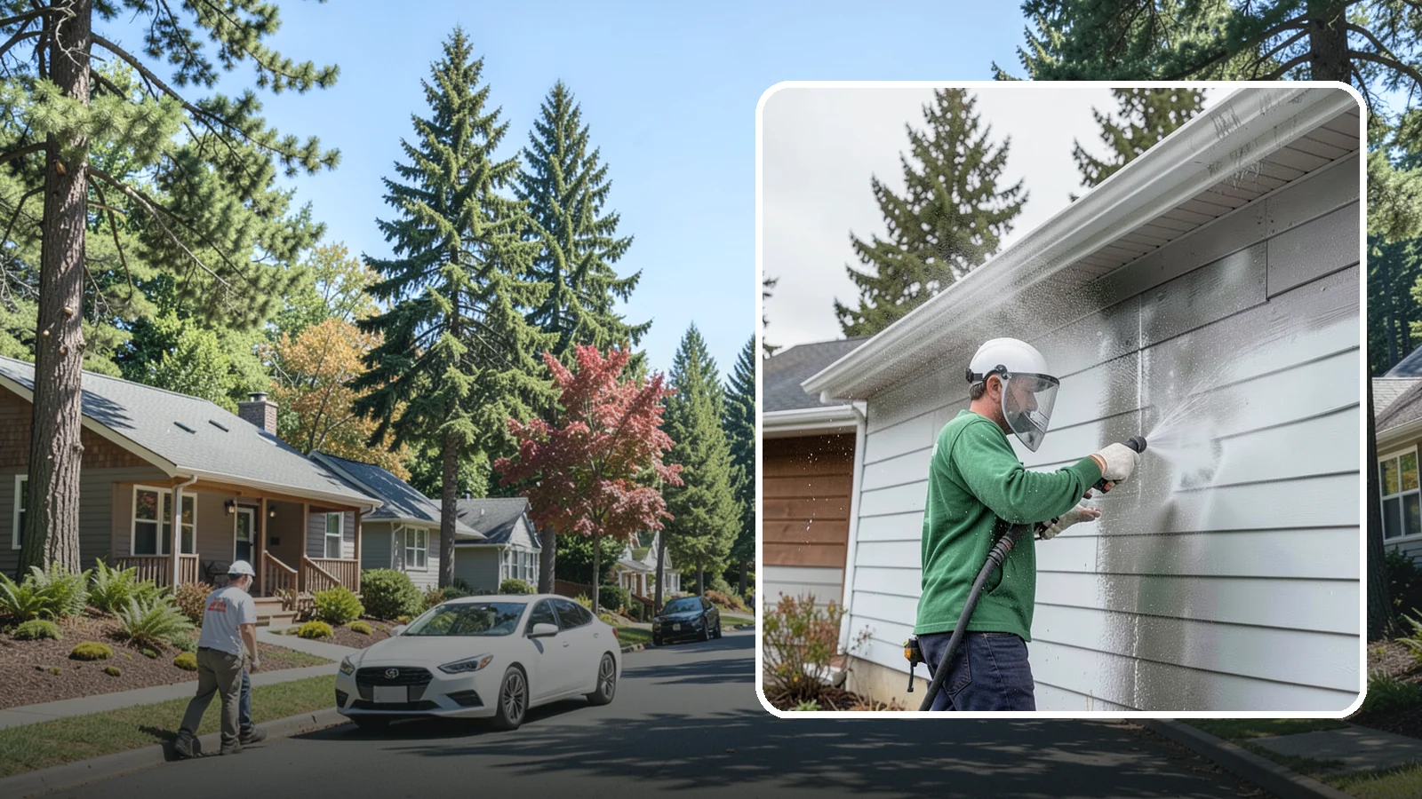 Aluminum Cleaning in Orting, Pierce County, WA - Specialized cleaning of aluminum siding, gutters, and fixtures that removes oxidation chalk and staining safely.