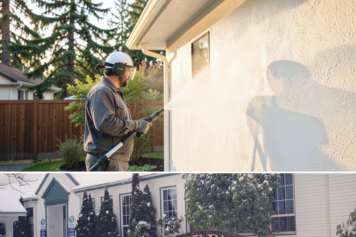 Aluminum Cleaning in Pacific, King County, WA - Clean aluminum in spring or summer to remove the oxidation and streaking that accumulate through the wet season.