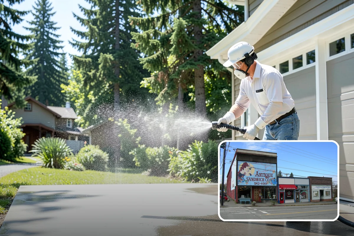 Aluminum Cleaning in Ruston, Pierce County, WA - Cuts chalky oxidation from aluminum surfaces