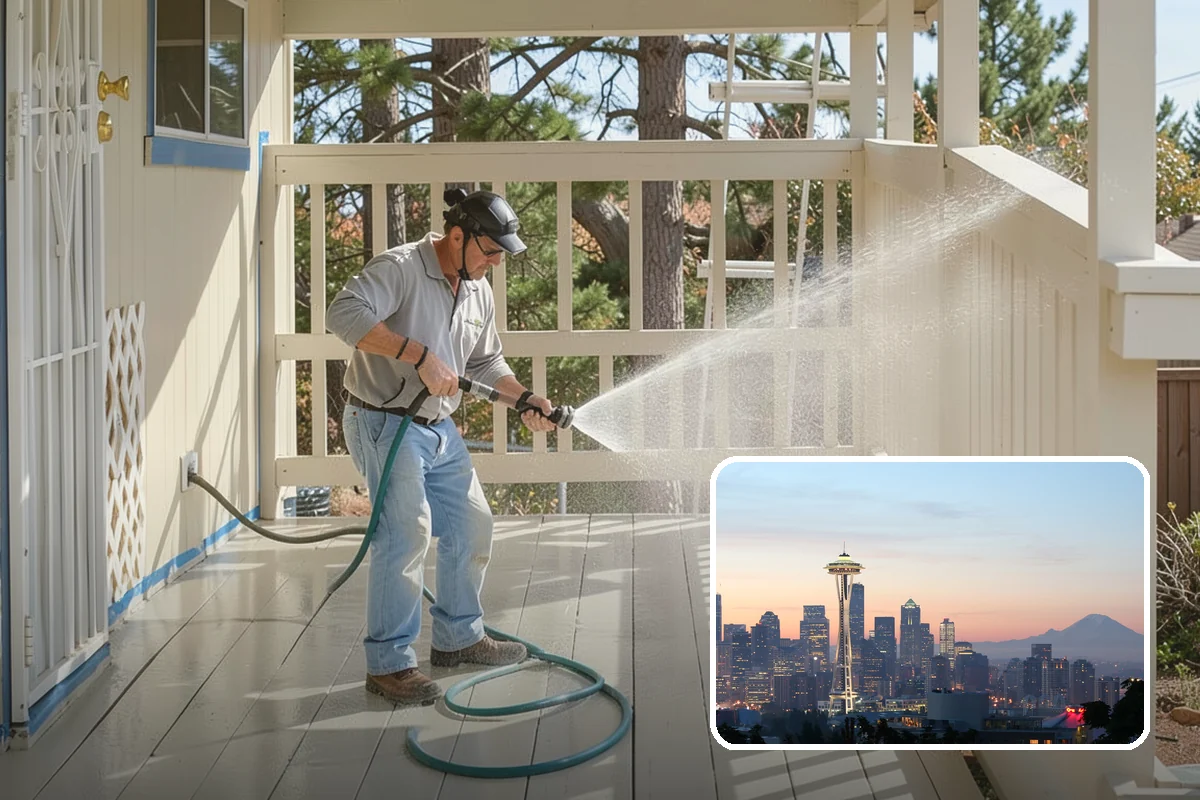 Aluminum Cleaning in Seattle, King County, WA - Cuts chalky oxidation from aluminum surfaces