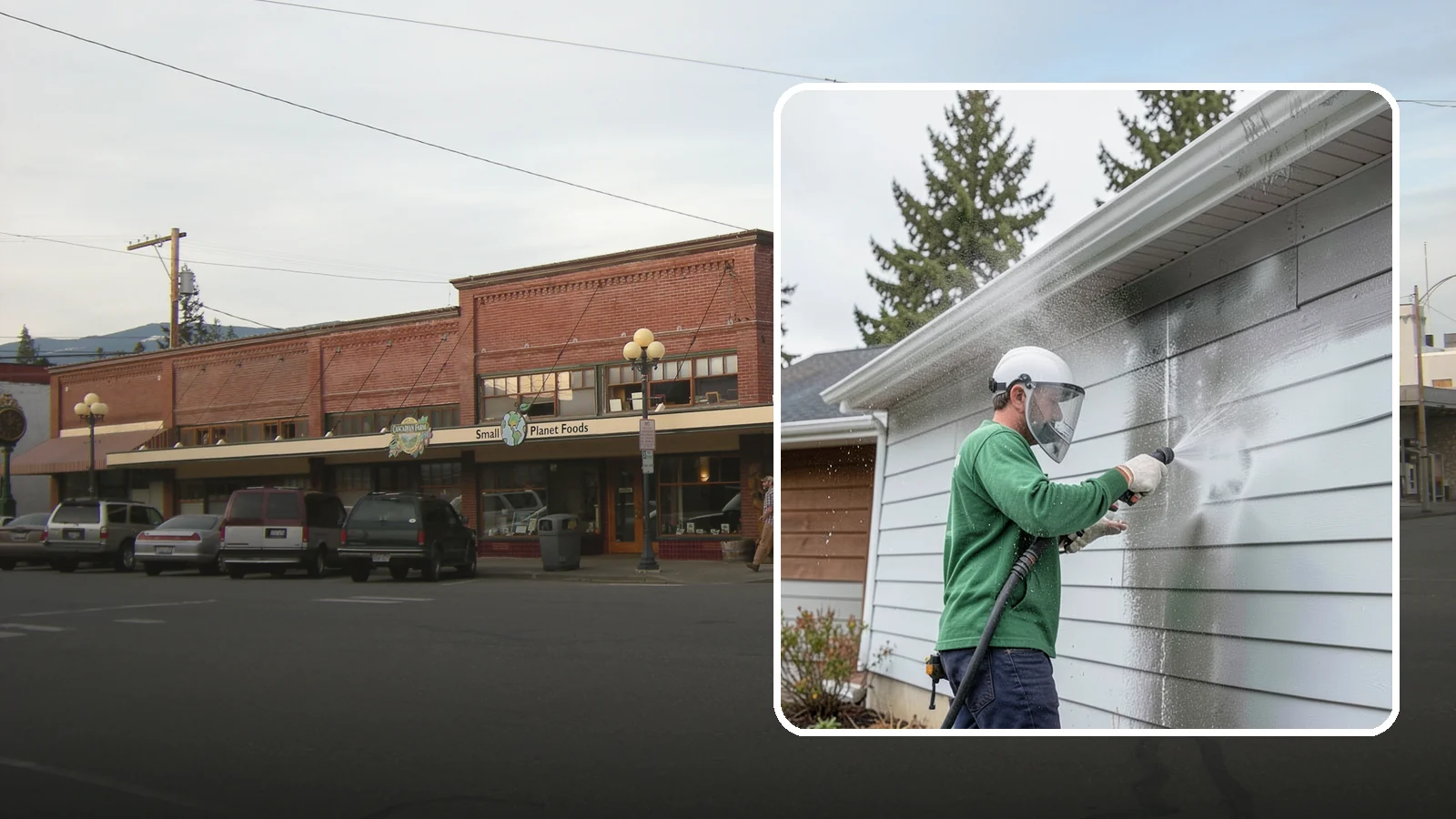 Aluminum Cleaning in Sedro-Woolley, Skagit County, WA - Specialized cleaning of aluminum siding, gutters, and fixtures that removes oxidation chalk and staining safely.