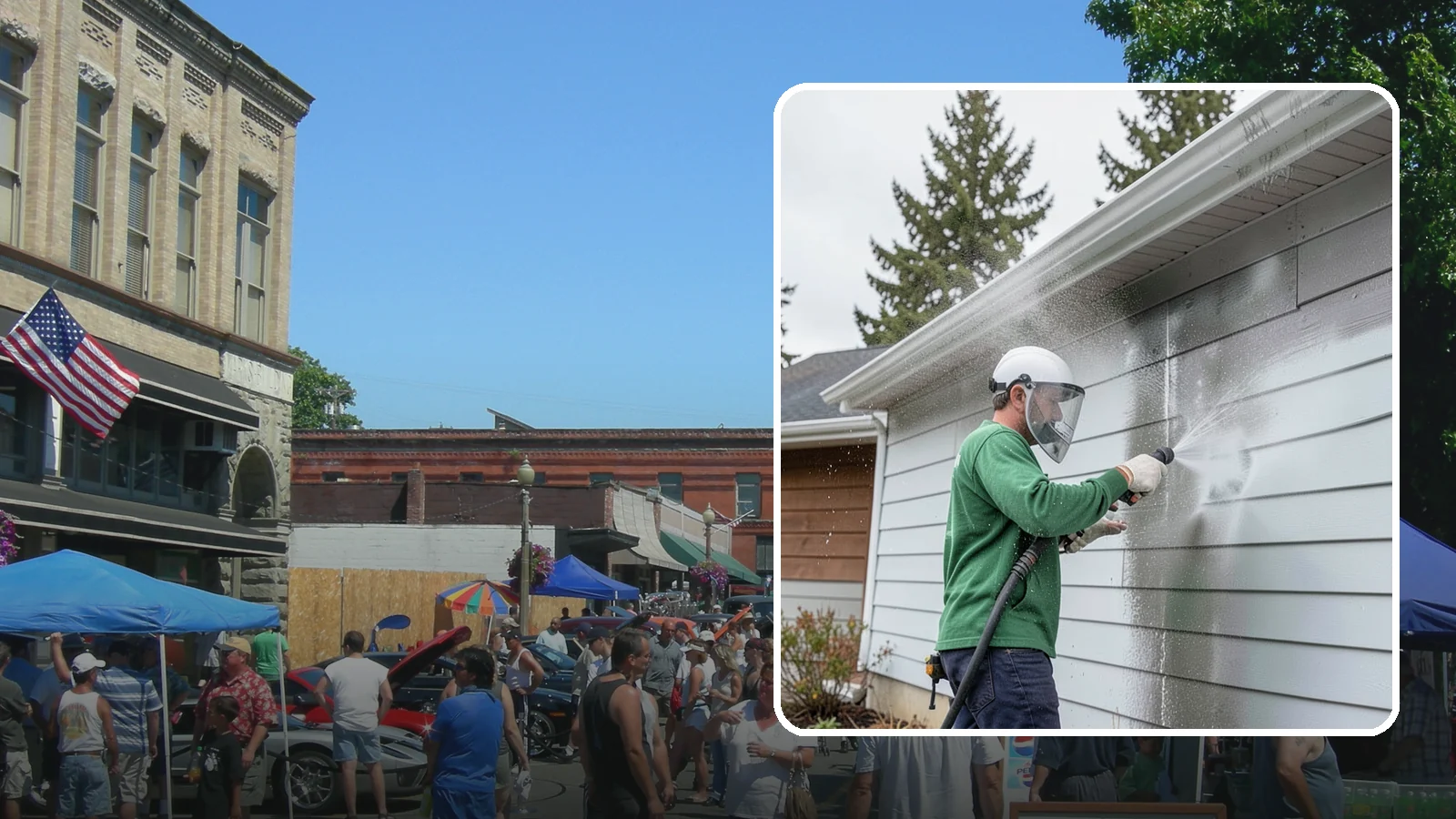 Aluminum Cleaning in Snohomish, Snohomish County, WA - Specialized cleaning of aluminum siding, gutters, and fixtures that removes oxidation chalk and staining safely.