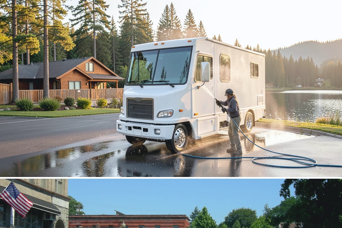Aluminum Cleaning in Snohomish, Snohomish County, WA - Clean aluminum in spring or summer to remove the oxidation and streaking that accumulate through the wet season.