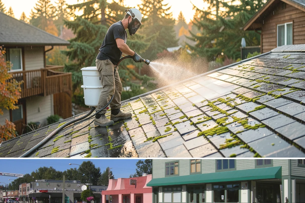 Aluminum Cleaning in Snoqualmie, King County, WA - Clean aluminum in spring or summer to remove the oxidation and streaking that accumulate through the wet season.